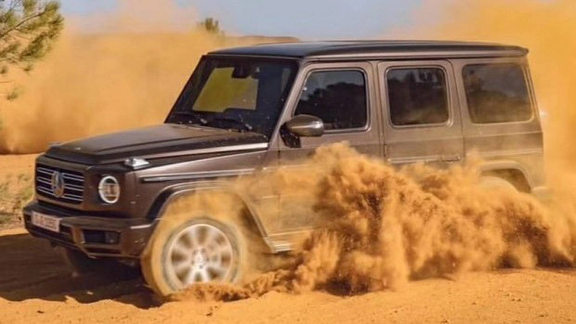 Primeiras fotografias do novo Mercedes-Benz Classe G divulgadas online